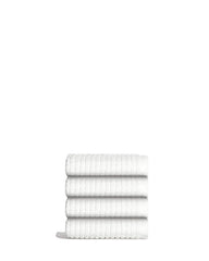 Sculpted Terry Face Towels