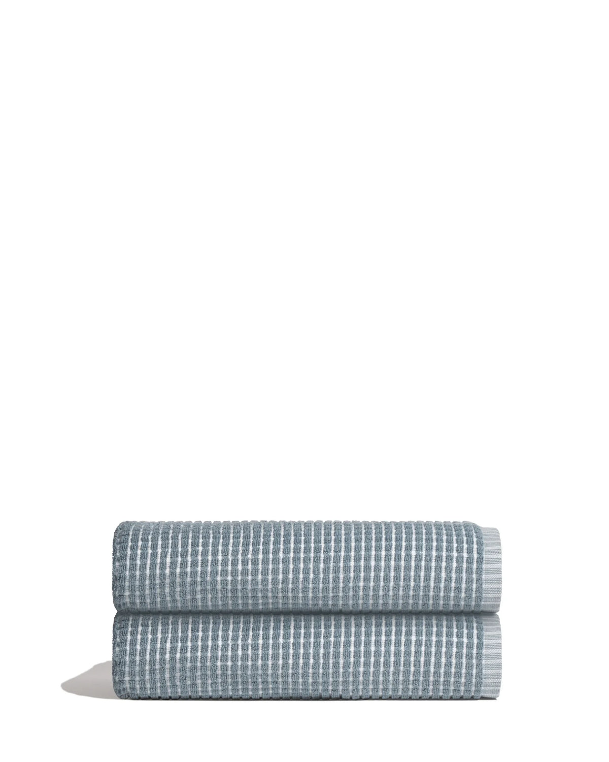 Sculpted Terry Bath Towels