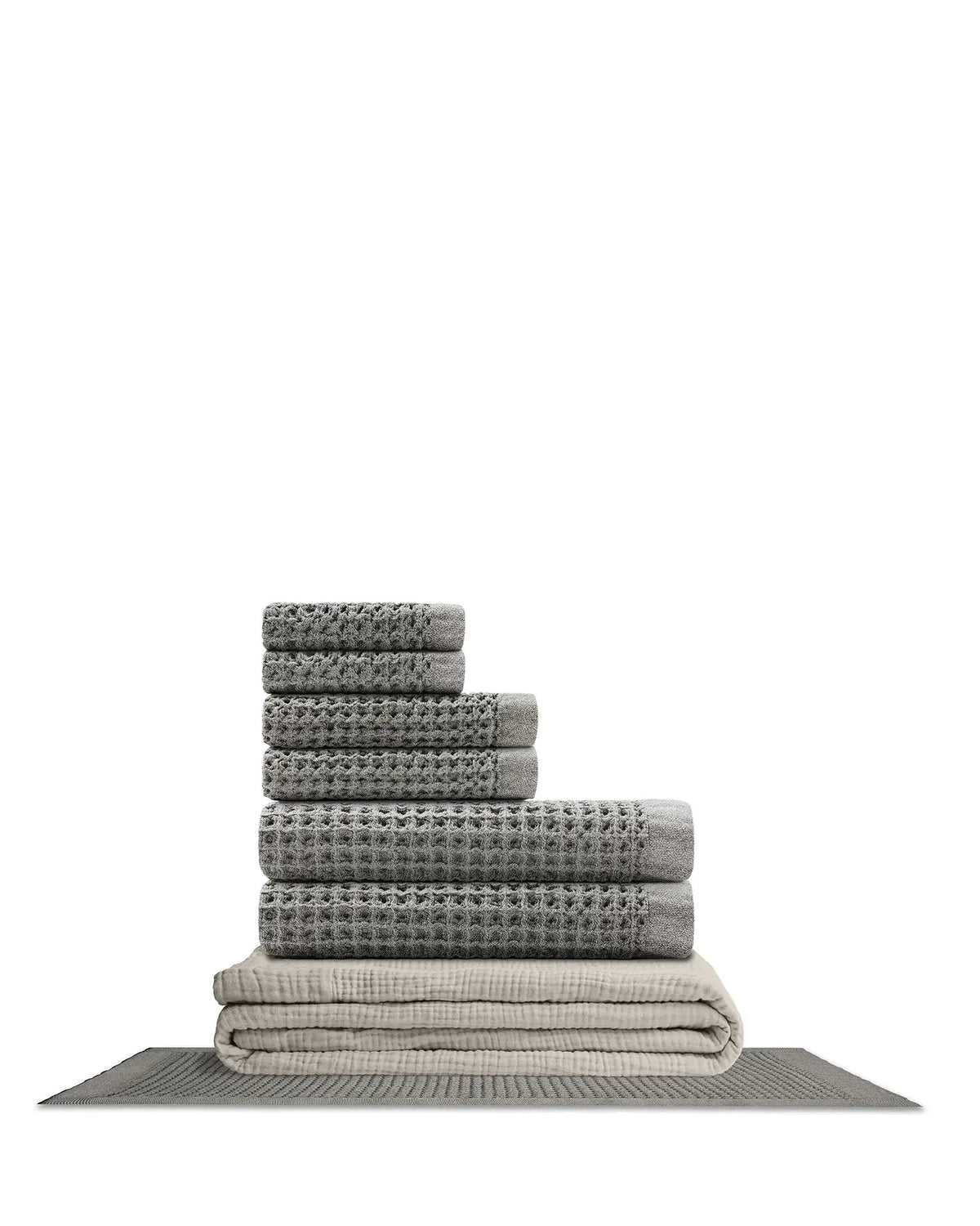 Supima® Waffle Complete Bathroom Bundle